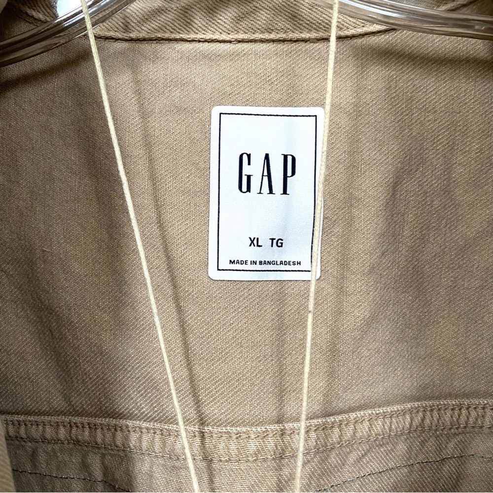 Upcycled By The Beautiful @beyoushop! Boho Western Beige Jacket with Horse Patch - Picture 8 of 14